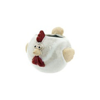 POT HEN 9.2X8.3X7.2CM QTY 8