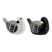 POT BIRD MIXED 25.2X11.5X11.7CM SOLD QTY2