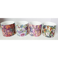 FLOWER POT 12.5x12.5x12CM 4ASST