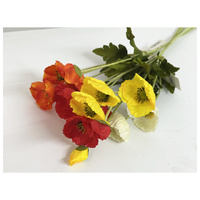 FLOWER LONG POPPY 4 ASST