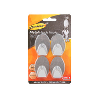 STICKY HOOK SET 4PC 3.5X5CM