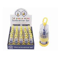 MINI SCREWDRIVER 14PC SET UN30