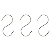 4 INCH SILVER HOOK