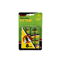 STICKY HANG UP FLY TRAP PACK 8