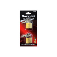 METAL PADLOCK 20MM 2PK