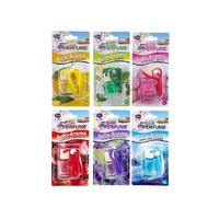 AIR FRESHENER CAR VENT 6 FRAGRANCES SOLD QTY12