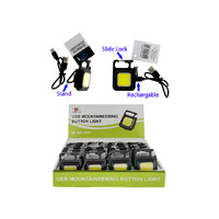 LIGHTS COB KEYCHAIN FLASHLIGHT RECHARGABLE UN24