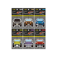 HANGING CAR AIR FRESHENER CAR QTY 12