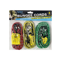 HW-BUNGEE CORD 6PCS 2X60CM