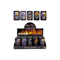 FLIP TOP JET LIGHTER SKULL UN20
