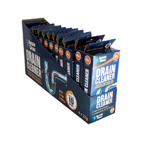 AUSSIE CLEAN DRAIN CLEANER POWDER 4X25G SACHETS SOLD UN12