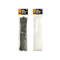 CABLE TIE 300MMX4.8MM PK30 2ASST SOLD QTY24