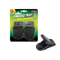 REUSABLE MOUSE TRAPS 10CM PK2