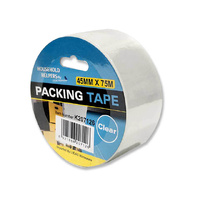 CLEAR PACKING TAPE 45MMX75M