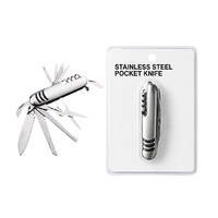 CAMPING POCKET KNIFE STAINLESS STEEL