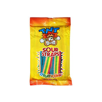 TNT SOUR STRAPS 150G UN12