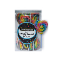 SWIRL HEART POP RAINBOW 24G UN24