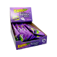 ZAPPO SOUR TWISTZ ROPES GRAPE 50G UN12