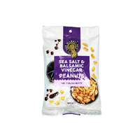 HAPPY NUT SALT AND VINEGAR PEANUTS 250G SOLD QTY12