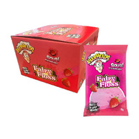 WARHEADS STRAWBERRY SOUR FAIRY FLOSS 15G UN18