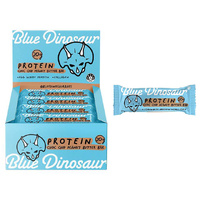 BLUE DINOSAUR CHOC PEANUT PROTEIN BAR 60G UN12