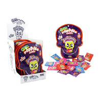 SOUR SKULLS POPPING CANDY 20P UN12