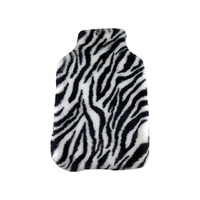 HOT WATER BOTTLE COVER ZEBRA