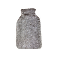 HOT WATER BOTTLE COVER PLUSH BEIGE