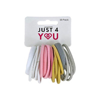ELASTIC NEUTRAL COMBO 20PK SOLD QTY12