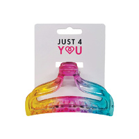 CLIP CLAW OMBRE TRANSPARENT 10CM QTY 12