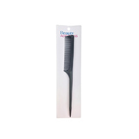 COMB TAIL PLASTIC BLACK 230MM QTY 12