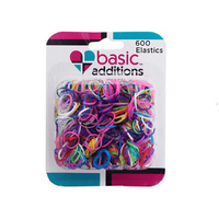 BRIGHT RUBBER ELASTICS 600PC