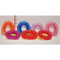 HAIR RINGS ASST COLOURS UN100
