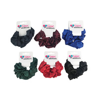 SCRUNCHIE SATIN ASST 2PK UN12