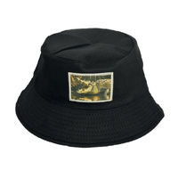 CROCODILE BUCKET HAT