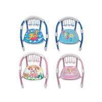 KIDS CHAIR CARTOON DSN 37X40CM SOLD QTY 14 ONLY