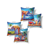 45X45CM KOMBI CUSHION 2ASST