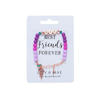 BFF BEADED BRACELET SOLD QTY 2