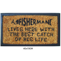 CATCH OF HIS LIFE DOOR MAT 40x70CM