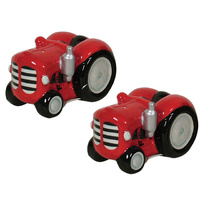 TRACTOR SALT & PEPPR ST RED