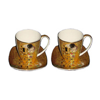 THE KISS 2 CUP & SAUCER 220CC