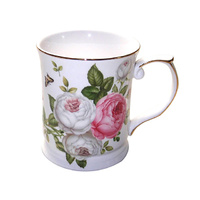 BUTTERFLY ROSE MUG 400CC