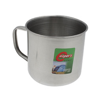 STAINLESS STEEL CUP 350ML SOLD QTY6