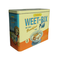 METAL WEETBIX TIN