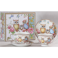 OWL 2 CUP 2 SAUCER SET 250CC