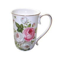 BUTTERFLY ROSE MUG 405CC