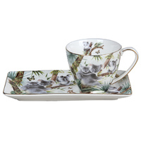 AUSTRALIAN WILDLIFE CUP & SAUCER 250CC