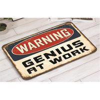 WARNING DOORMAT