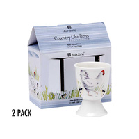 COUNTRY CHICKENS CHICKEN 2PK EGG CUP