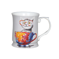CHEEKI LITTLE CAT MUG 415CC